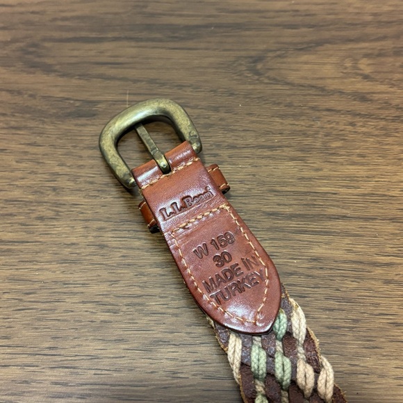 L.L. Bean Women’s Woven Braided Belt - Picture 9 of 10